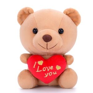 Gloveleya I love you teddy bear